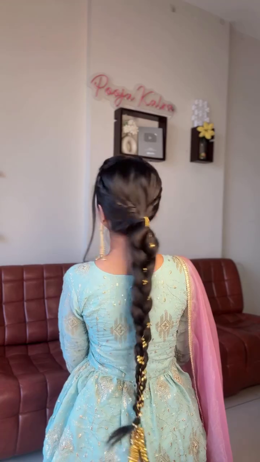 Traditional Braided Hairstyle