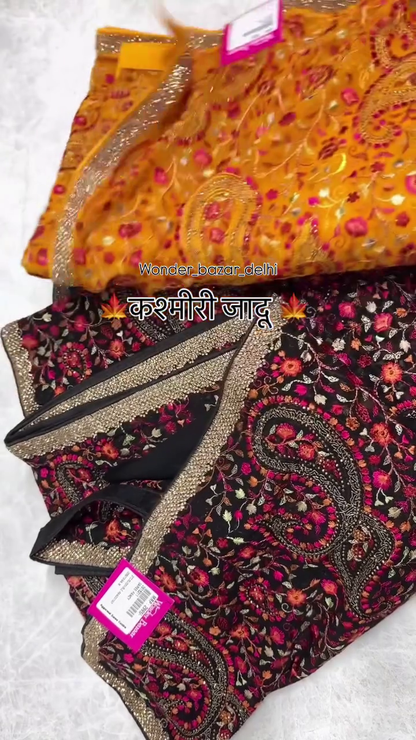 Kashmiri Embroidered Suit