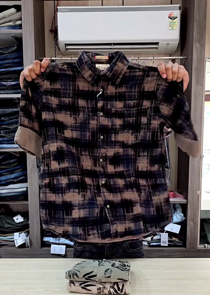 Men’s Checked Casual Shirt