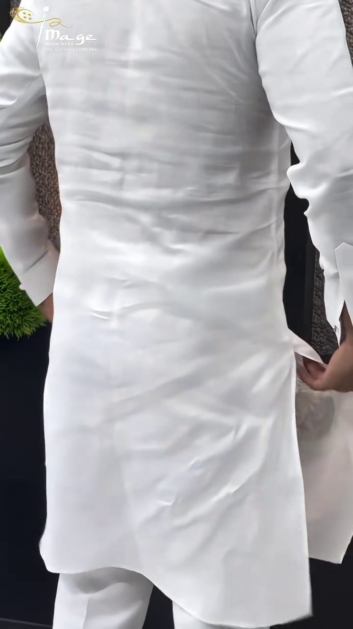 Men’s White Designer Kurta